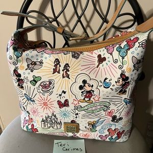 Disney Dooney & Bourke Sketch Hobo